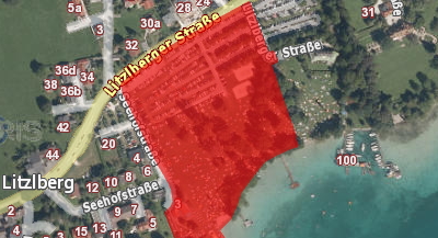 Öffentliche Seezugänge - Attersee